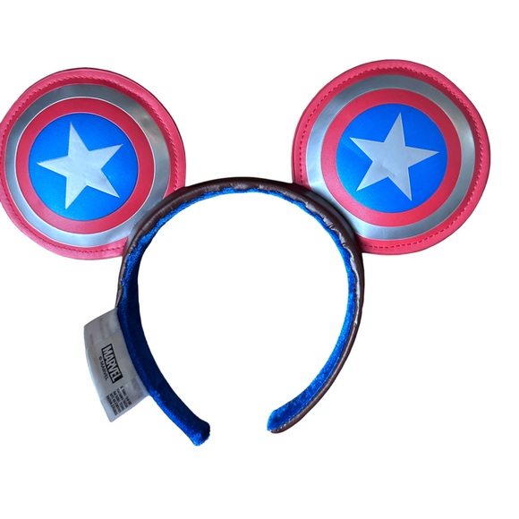 Disney Captain America Mickey Ears - Picture 2 of 2